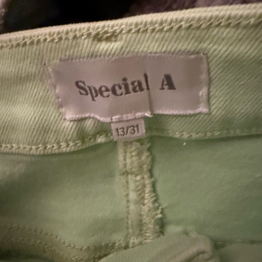 Universal Thread Light Green Women's Straight Leg… - image 2